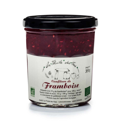 Confiture framboise 320 g